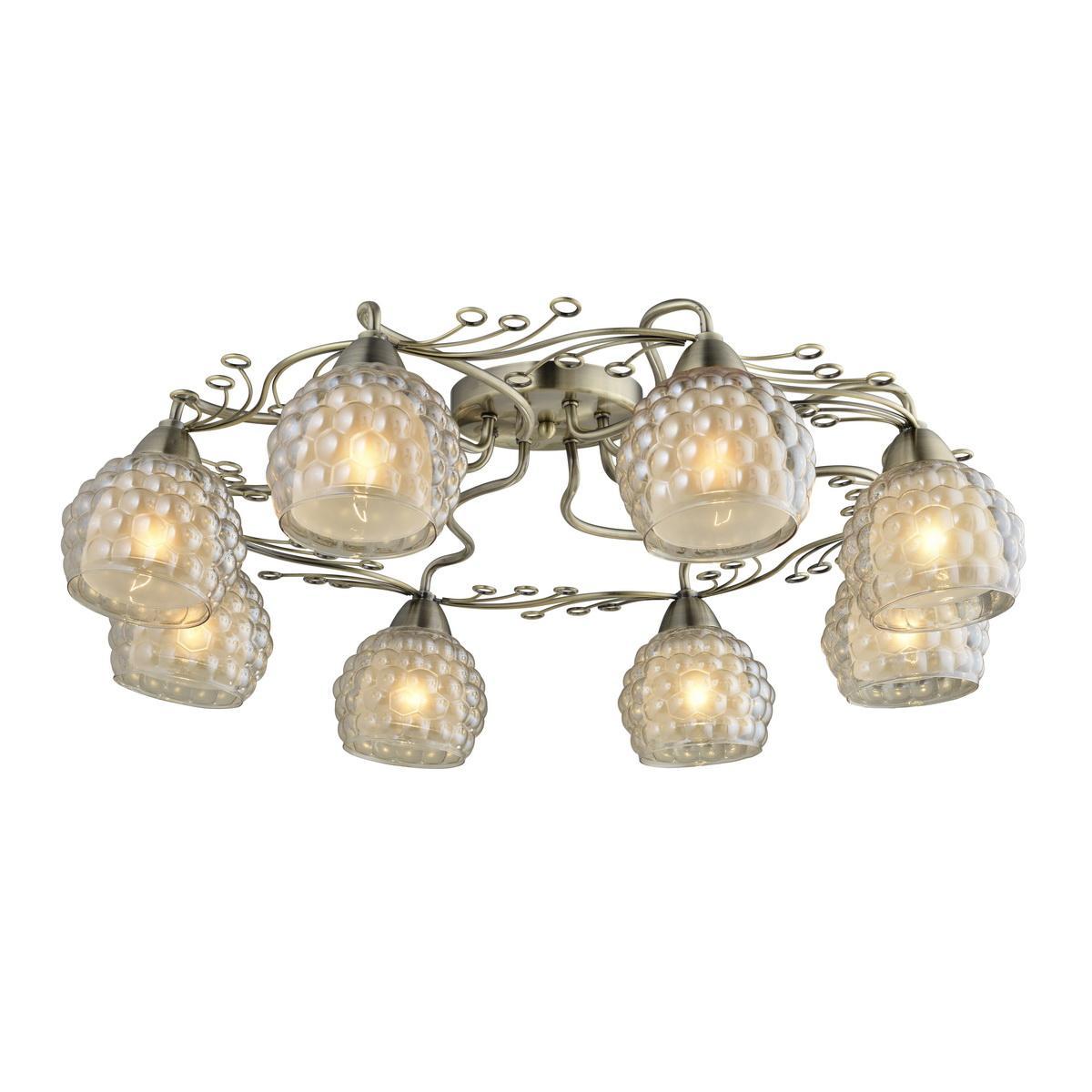 Потолочная люстра IDLamp Verity 286/8PF-Oldbronze