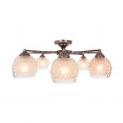 Потолочная люстра IDLamp Verity 286/8PF-Oldbronze