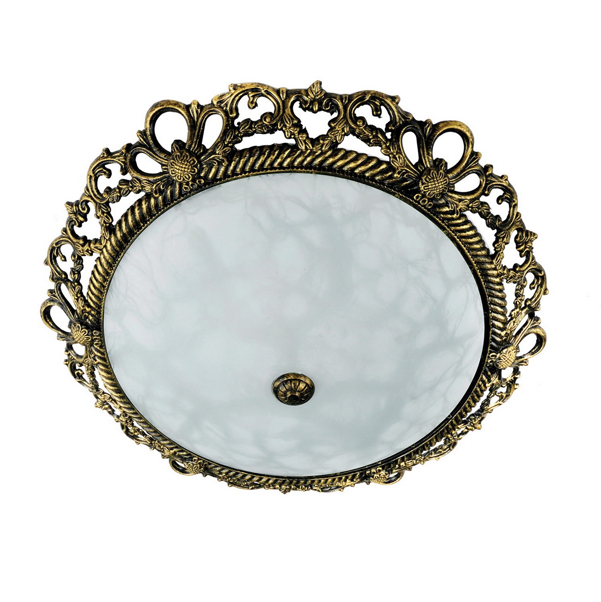 Потолочный светодиодный светильник IDLamp Marziya 265/50PF-LEDOldbronze