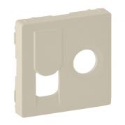Лицевая панель Legrand Valena Life розетки TV-RJ45 слоновая кость 754831