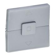 Лицевая панель Legrand Valena Life выключателя жалюзи алюминий 755142