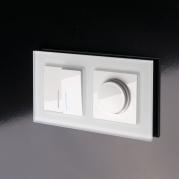 Рамка Favorit на 2 поста белый матовый WL01-Frame-02 4690389098581