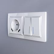 Рамка Snabb Basic на 2 поста белый WL03-Frame-02 4690389098734