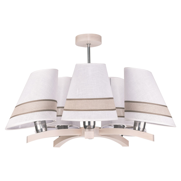 Потолочная люстра TK Lighting 804 Mila 5