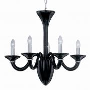 Подвесная люстра Ideal Lux White Lady SP5 Nero