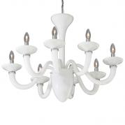 Подвесная люстра Ideal Lux White Lady SP8 Bianco