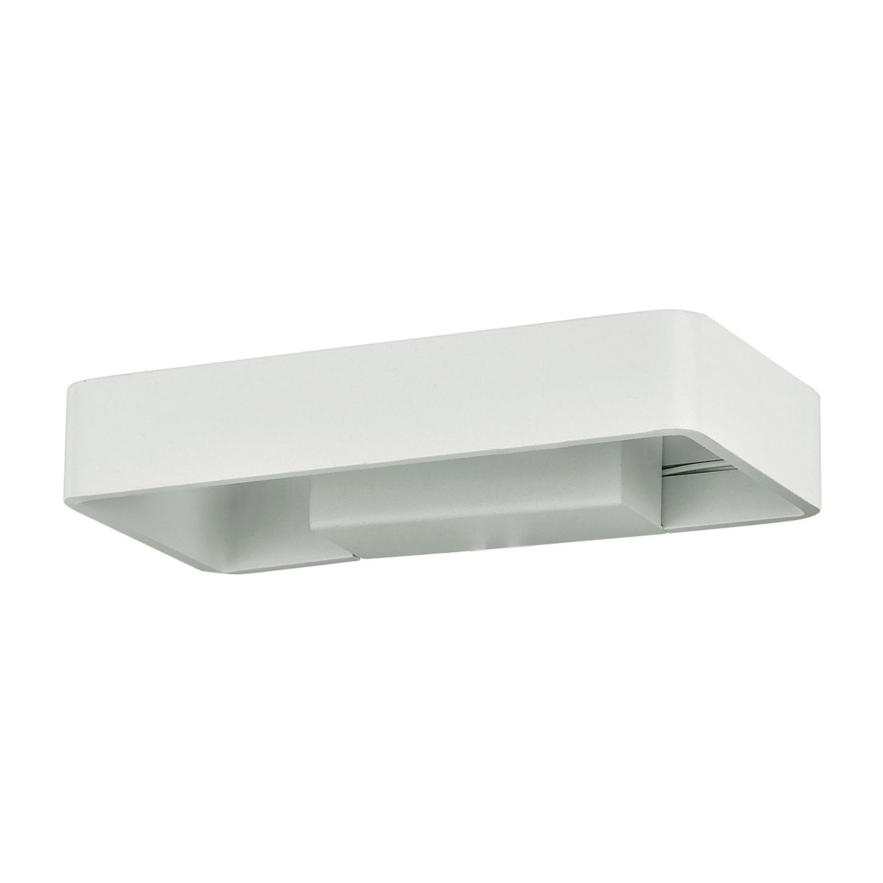 Настенный светодиодный светильник Ideal Lux Zed AP1 Square Bianco