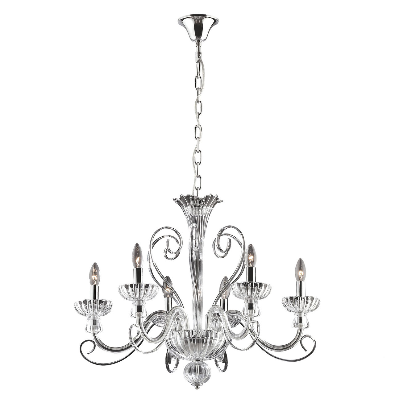 Подвесная люстра Ideal Lux Alexander SP6