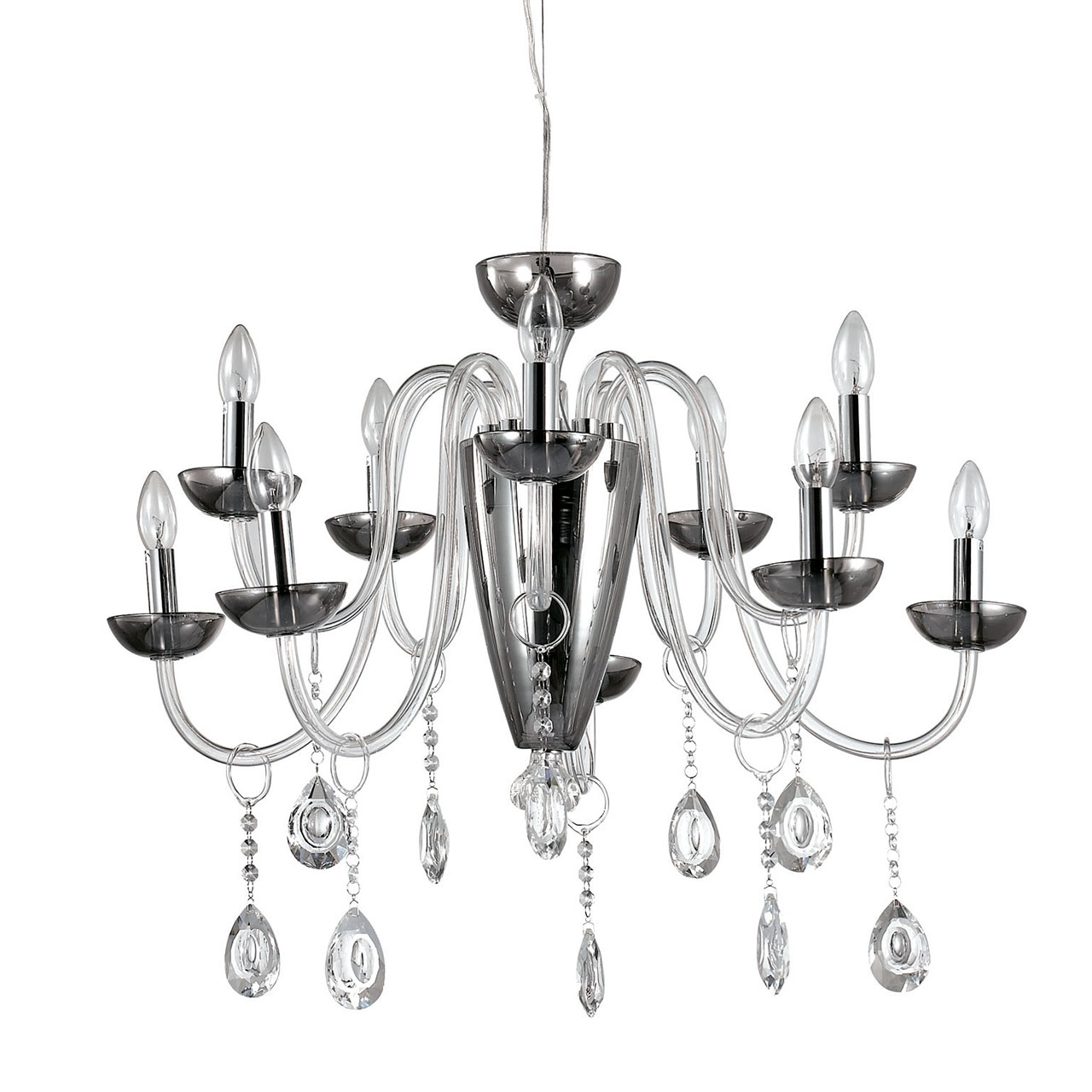 Подвесная люстра Ideal Lux Camelia SP11 Fume