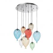 Подвесная люстра Ideal Lux Clown SP8 Color