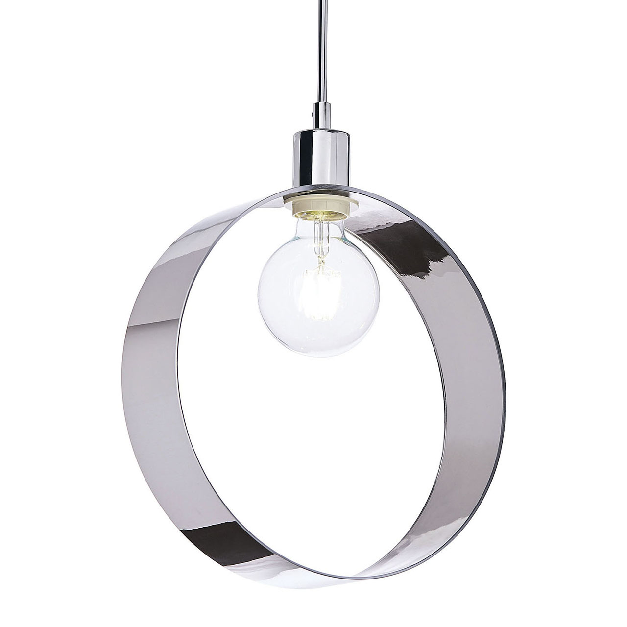 Подвесной светильник Ideal Lux Anello SP1 Big Cromo