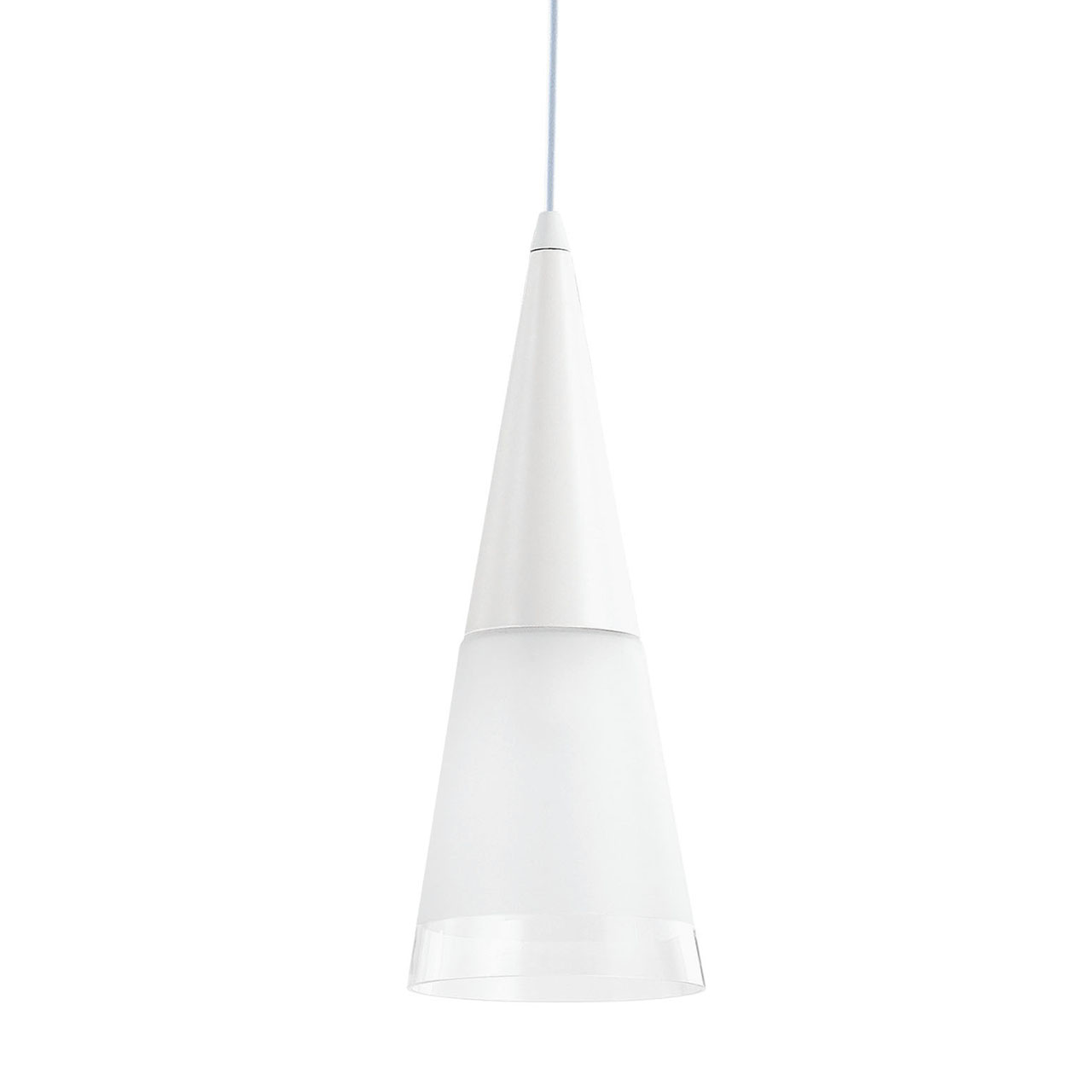 Подвесной светильник Ideal Lux Cono SP1 Bianco