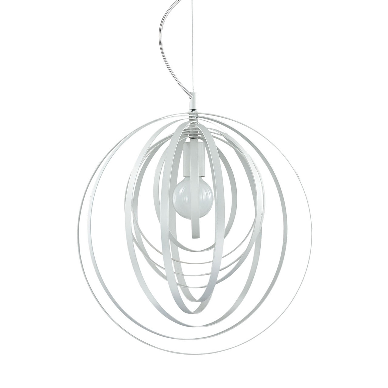 Подвесной светильник Ideal Lux Disco SP1 Bianco