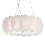 Подвесной светильник Ideal Lux Ovalino SP8 Bianco