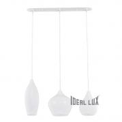 Подвесной светильник Ideal Lux Soft SB3 Bianco