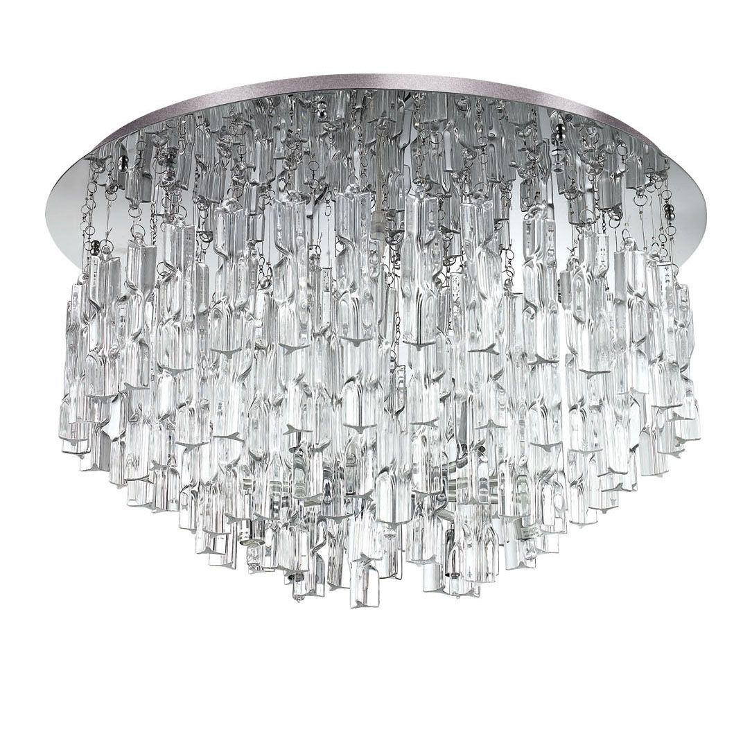 Потолочный светильник люстра Ideal Lux Majestic PL10 Trasparente