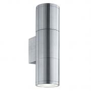 Уличный настенный светильник Ideal Lux Gun AP2 Small Alluminio