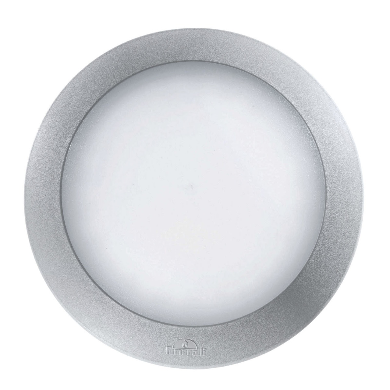 Уличный настенный светодиодный светильник Ideal Lux Berta AP1 Medium Grigio