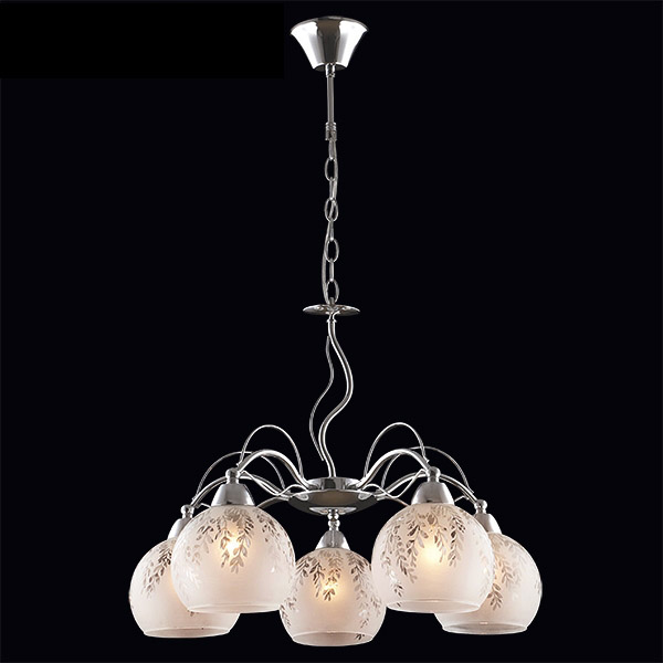 Подвесная люстра Eurosvet 30095/5 хром