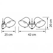 Бра Lightstar Esedra 796623