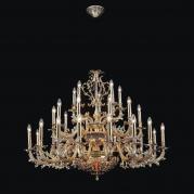 Подвесная люстра Lucia Tucci Firenze 1780.30.4 Antique Gold