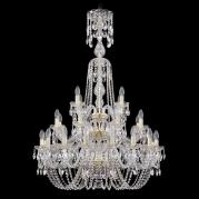Подвесная люстра Bohemia Ivele 1402/16+8+4/300/XL-123/3D/G
