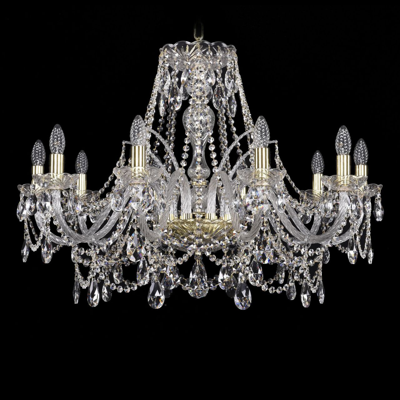 Подвесная люстра Bohemia Ivele 1411/10/300/G