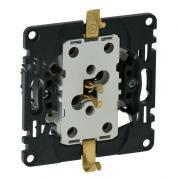 Розетка двойная Legrand Valena Мех In Matic 16A 250V с/з безвинтовой зажим 753027