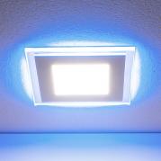 Встраиваемый светодиодный светильник Elektrostandard DLKS160 12W 4200K Blue 4690389081835