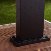Уличный светодиодный светильник Elektrostandard 1677 Techno LED черный Asteria F 4690389086144