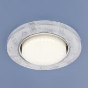 Встраиваемый светильник Elektrostandard 1062 GX53 WH/SL белый/серебро 4690389074349