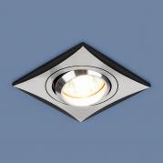 Встраиваемый светильник Elektrostandard 5108 MR16 CH/BK хром/черный 4690389060472
