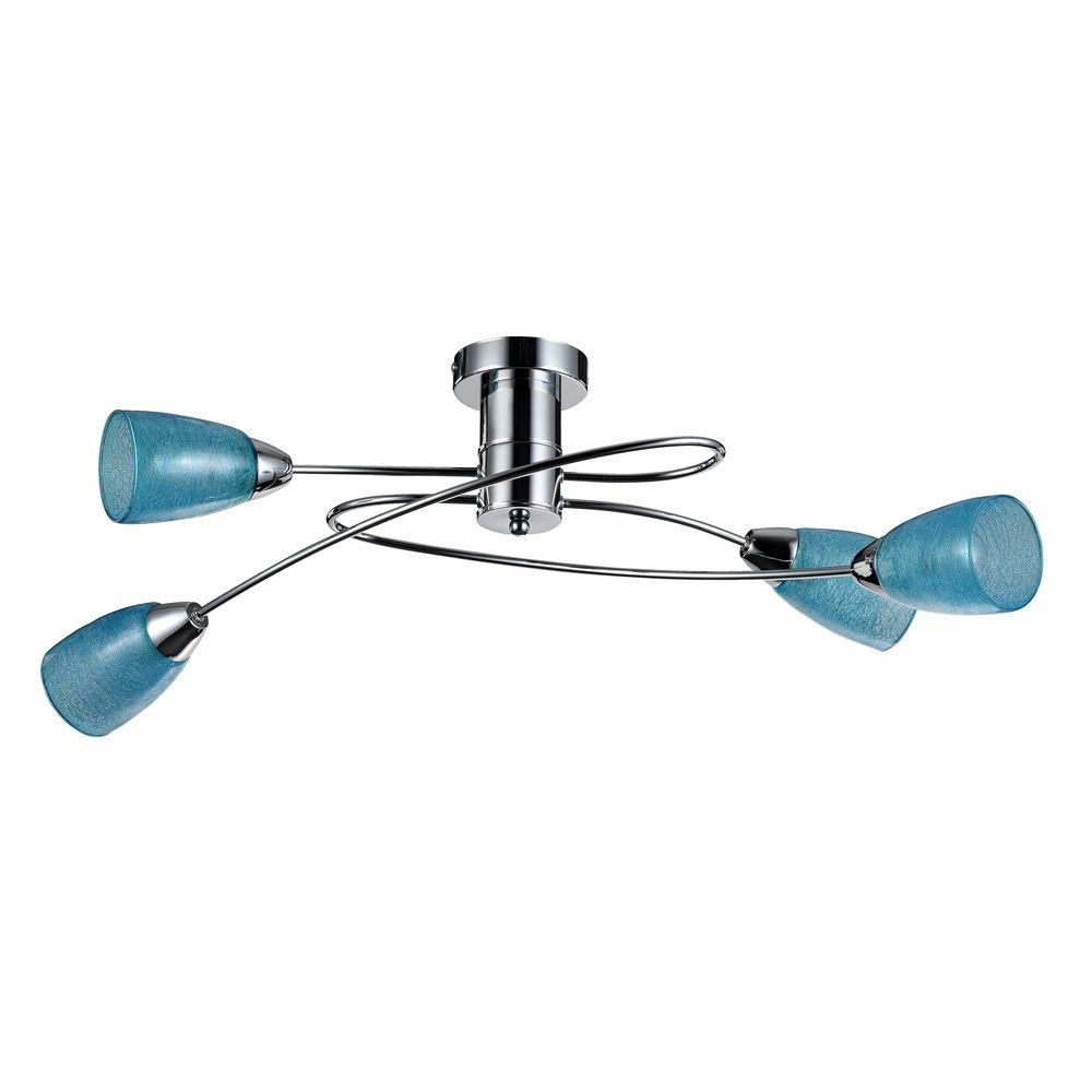 Потолочная люстра Freya Flash FR103-04-BL