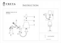 Бра Freya Corda FR402-01-GB