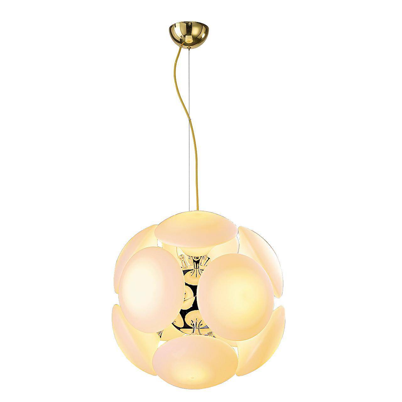 Подвесная люстра Luce Solara Moderno 8001/12S Gold/Cream