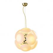 Подвесная люстра Luce Solara Moderno 8001/12S Gold/Cream