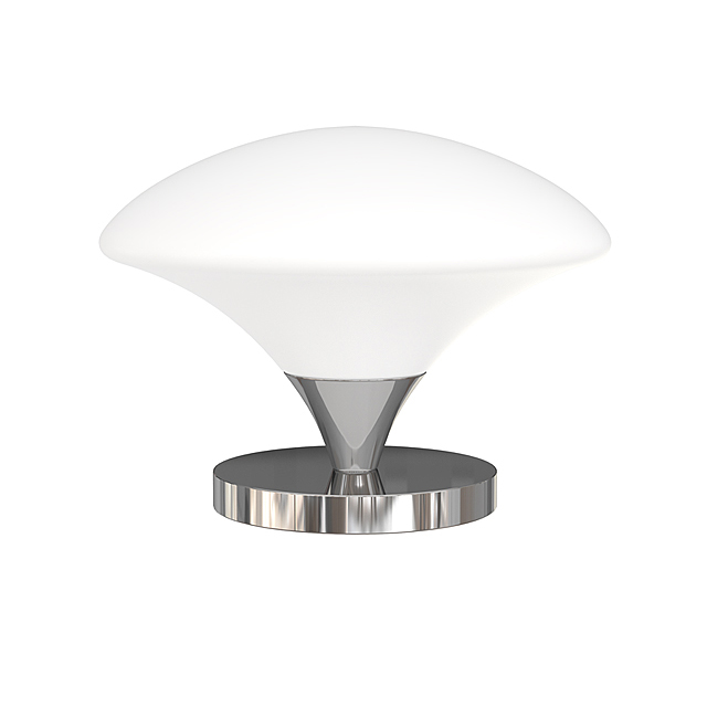 Настольная лампа Luce Solara Moderno 8001 8001/1L Chrome/White