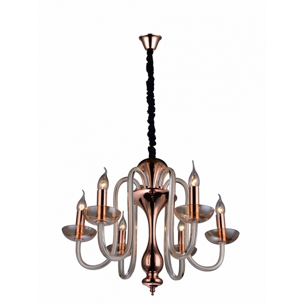 Подвесная люстра Luce Solara Classico 5055 5055/6 Champagne