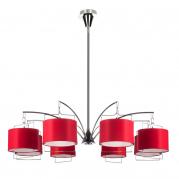 Подвесная люстра Luce Solara Moderno 3001 3001/8 Red