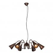 Подвесная люстра Luce Solara Moderno 3016 3016/6 Brown