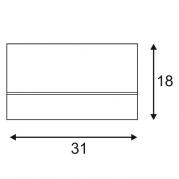 Потолочный светильник SLV Kardamod Round QRB Double 117190