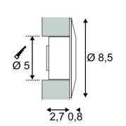 Встраиваемый светодиодный светильник SLV Aites Led Round 112344