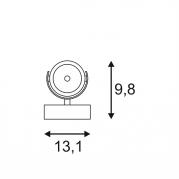 Светодиодный спот SLV Kalu Floor 1 Led 147660