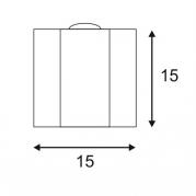 Уличный настенный светодиодный светильник SLV Out Beam Led 229664