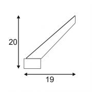 Уличный настенный светодиодный светильник SLV Trapecco Wall UP 231755