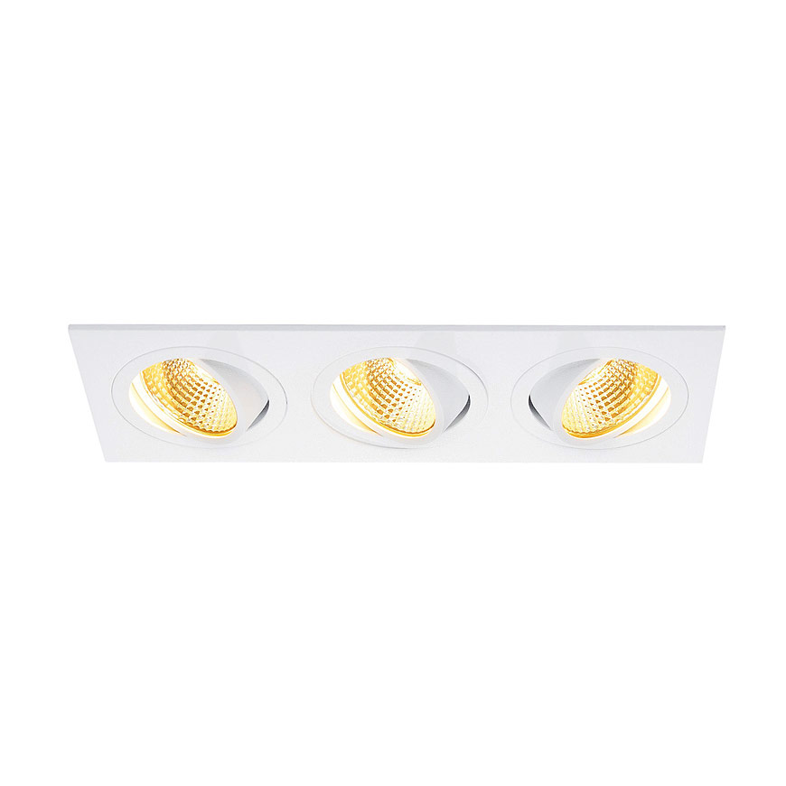 Встраиваемый светодиодный светильник SLV New Tria 3 DL Set 114201