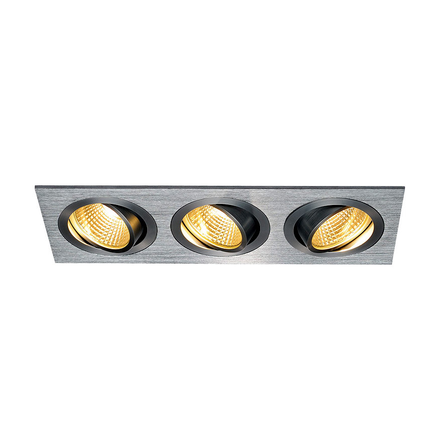 Встраиваемый светодиодный светильник SLV New Tria 3 DL Set 114206