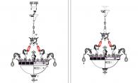 Подвесная люстра Odeon Light Varza 2430/3