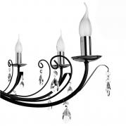 Подвесная люстра Arte Lamp Romana A1742LM-8BK