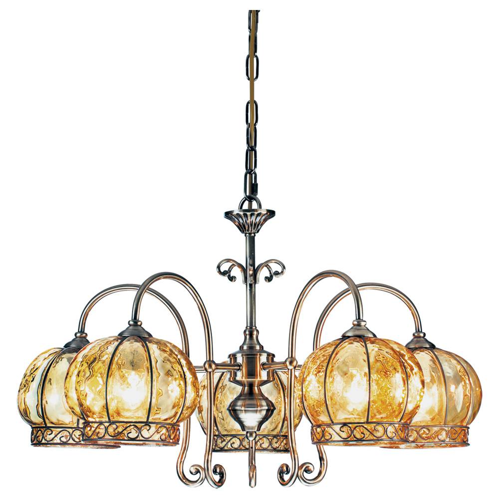 Подвесная люстра Arte Lamp Venezia A2106LM-5AB